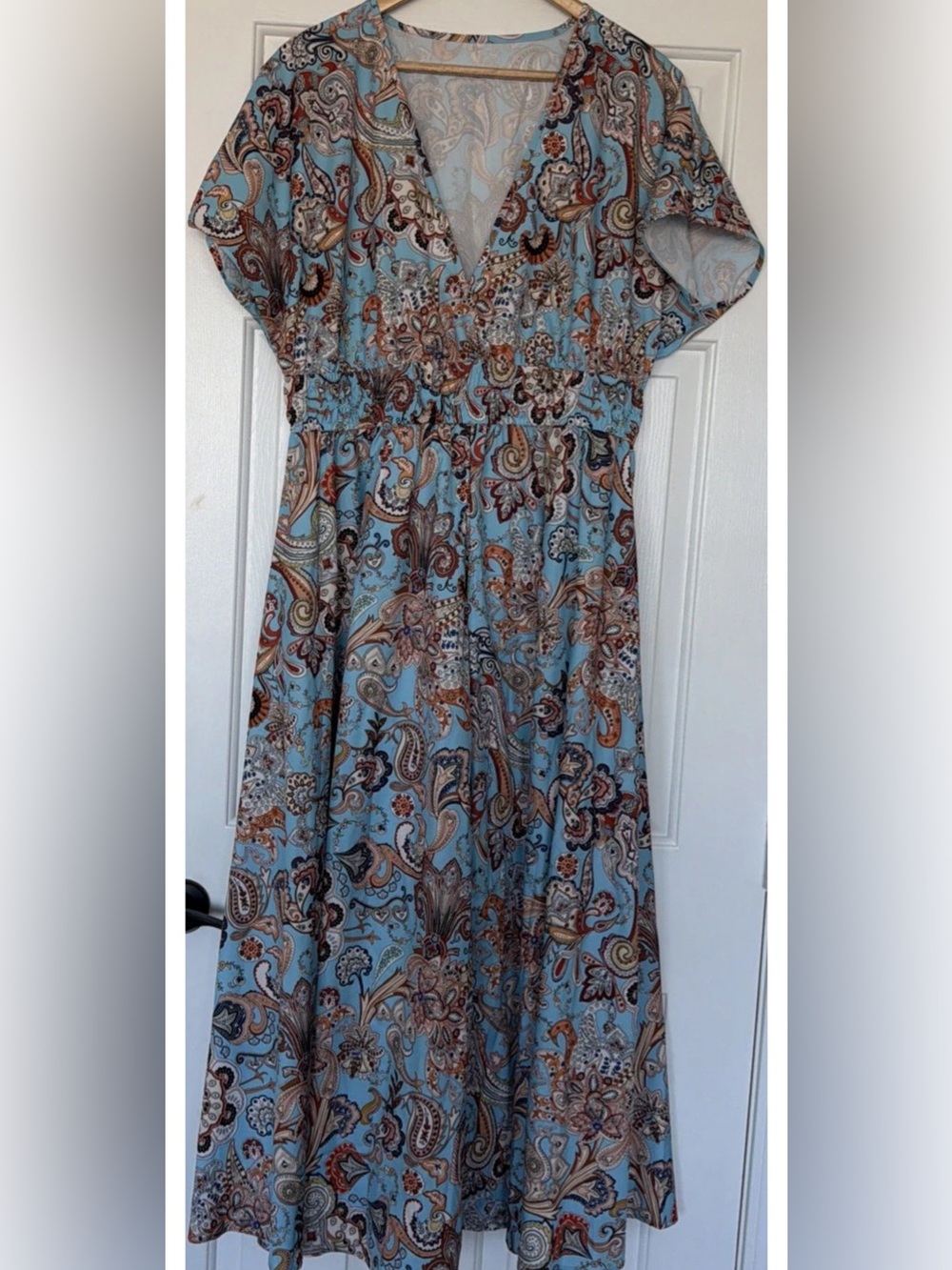 Shein Paisley Print Maxi Dress